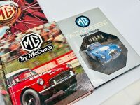 MG: Four hardcover books on MG together with a poster [Location: Sydney] - 3