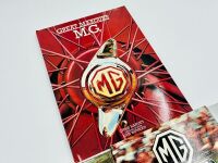MG: Four hardcover books on MG together with a poster [Location: Sydney] - 4
