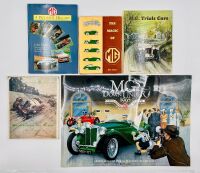 MG: Four hardcover books on MG together with a poster [Location: Sydney]