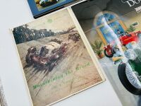 MG: Four hardcover books on MG together with a poster [Location: Sydney] - 2