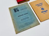 MG: Six manuals for various MG models. [Location: Sydney] - 2