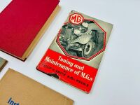 MG: Six manuals for various MG models. [Location: Sydney] - 3