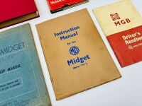 MG: Six manuals for various MG models. [Location: Sydney] - 6