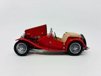 MG TC: A 1:24 scale Franklin Mint model of the TC and two Matchbox Models of Yesteryear 1:43 scale models [Location: Sydney] - 3