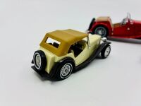 MG TC: A 1:24 scale Franklin Mint model of the TC and two Matchbox Models of Yesteryear 1:43 scale models [Location: Sydney] - 7