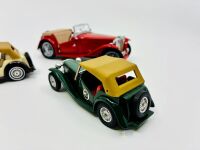 MG TC: A 1:24 scale Franklin Mint model of the TC and two Matchbox Models of Yesteryear 1:43 scale models [Location: Sydney] - 8