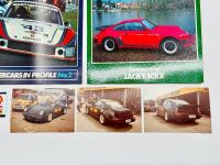 PORSCHE: A sales brochure featuring 924, 928, 911 SC and Turbo models together three books, stickers, photos and a poster [Location: Sydney] - 4