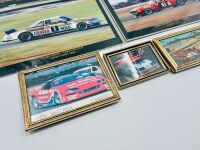 SPORTS SEDANS: Seven photos of Sports Sedans, three of them framed [Location: Sydney] - 2