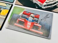 MOTORSPORT: Five photos mounted on board of various forms of motorsport and a framed photo of an HRT V8 Supercar [Location: Sydney] - 3