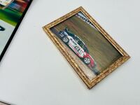 MOTORSPORT: Five photos mounted on board of various forms of motorsport and a framed photo of an HRT V8 Supercar [Location: Sydney] - 5