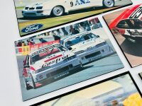 MOTORSPORT: Five photos mounted on board of various forms of motorsport and a framed photo of an HRT V8 Supercar [Location: Sydney] - 6