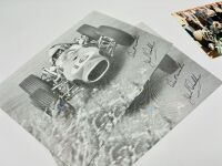 JACK BRABHAM: Five photos including two signed by Jack Brabham [Location: Sydney] - 4