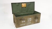 CHEST: An ammunition and or explosives chest, 58cm wide, 26cm deep, 24cm high - 3