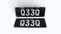 Victorian General Release Plates | Q33Q