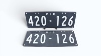 Victorian Numeric Plates | 420.126