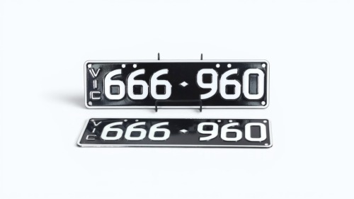 13 · Victorian Numeric Plates | 666.690
