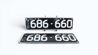 Victorian Numeric Number Plates | 686.660