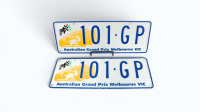 Victorian Grand Prix Plates | 101.GP