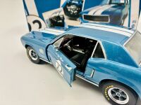 FORD MUSTANG: A 1:18 scale Greenlight Collectibles model of the 1968 Ford Mustang driven by Bill Maier complete with original packaging [Location: Sydney] - 4