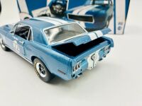 FORD MUSTANG: A 1:18 scale Greenlight Collectibles model of the 1968 Ford Mustang driven by Bill Maier complete with original packaging [Location: Sydney] - 9