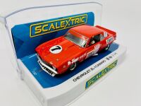 CHEVROLET CAMARO: A 1:32 scale slot car by Scalextric of the Chevrolet ZL-1 Camaro driven by Bob Jane in the Australian Touring Car Championship [Location: Sydney] - 2