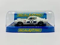 CHEVROLET CAMARO: A 1:32 scale slot car by Scalextric of the Chevrolet Camaro Trans-Am driven by Jim Hall and Vic Elford in the 1970 Trans-Am season [Location: Sydney] - 5