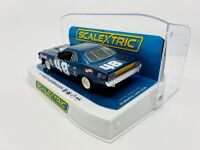 PLYMOUTH BARRACUDA: A 1:32 scale slot car by Scalextric of the Plymouth Barracuda driven by Dan Gurney in the 1970 Trans-Am season [Location: Sydney] - 4