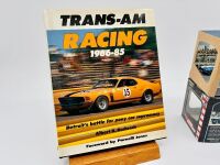 TRANS-AM: A hardcover book 'Trans-Am Racing 1966-85: Detroit's Battle for Pony Car Supremacy' by Albert R.Bochroch together with a a Greenlight Collectibles diorama [Location: Sydney] - 2