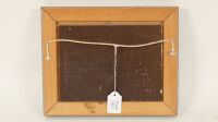 PAINTINGS: Two small paintings of nature scenes, possibly oil on board, measure 21cm high, 26.5cm wide - 3