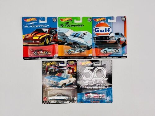 234 · HOT WHEELS: Five premium series Hot Wheels models [Location: Sydney]