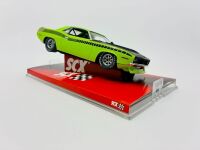 PLYMOUTH CUDA: A 1:32 scale slot car by SCX of the Plymouth AAR Cuda. [Location: Sydney] - 3