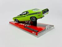PLYMOUTH CUDA: A 1:32 scale slot car by SCX of the Plymouth AAR Cuda. [Location: Sydney] - 5