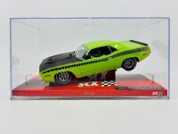 PLYMOUTH CUDA: A 1:32 scale slot car by SCX of the Plymouth AAR Cuda. [Location: Sydney] - 6