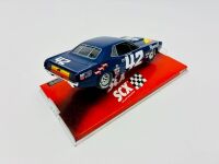 PLYMOUTH CUDA: A 1:32 scale slot car by SCX of the Plymouth AAR Cuda driven by Swede Savage in the 1970 Trans-Am Season. [Location: Sydney] - 4