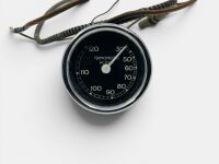 WATER TEMPERATURE GAUGE: A Smith's 120-degree water temperature gauge