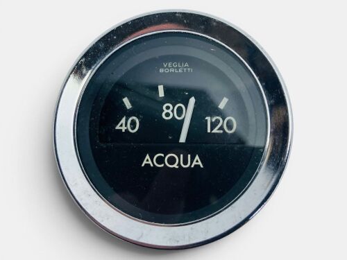 66 · WATER TEMPERATURE GAUGE: A Veglia Borletti temperature gauge marked 'Acqua'