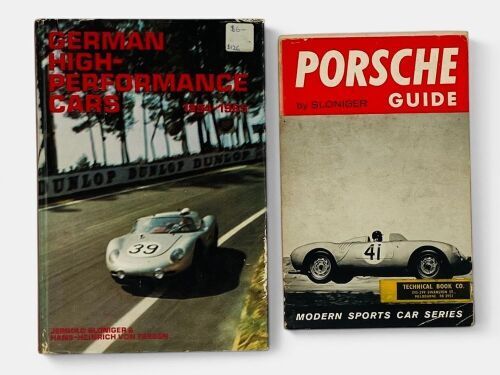 PORSCHE: Two books relating to Porsche