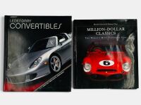 GENERAL MOTORING: Two hardcover books relating to classic cars and convertibles