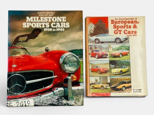 465 · SPORTS CARS: Two hardcover books relating to sports cars