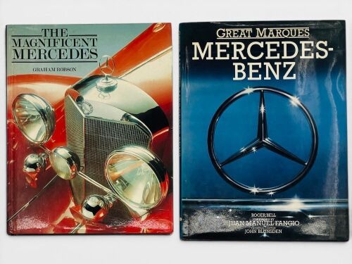 MERCEDES-BENZ: Two hardcover books relating to Mercedes-Benz