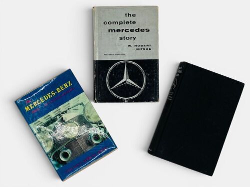 MERCEDES-BENZ: Three hardcover books relating to Mercedes-Benz