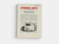 MERCEDES-BENZ: A 16-page publication on the 300 SLR by Automobil Revue Sonderdruck Number 53, 12 December, 1956, German text
