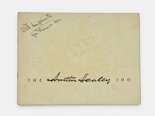 AUSTIN HEALEY: A 12-page colour Sales Brochure for the "100"