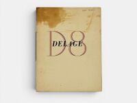 DELAGE: A 16-page Sales Brochure for the 1932 D8 model, English text