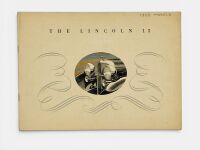 LINCOLN: A 12-page fold-out Sales Brochure for the 1933 V12 models
