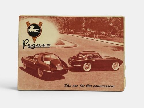 PEGASO: An eight-sided Sales Brochure for the Z-102 with a specification sheet, English text