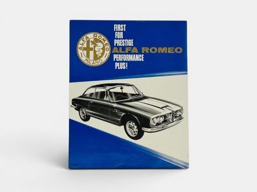 ALFA ROMEO: A four-page colour Sales Brochure published by Australian distributors Lightburn & Co. Ltd for the 1600 Sprint and 2600 Sprint models, English text