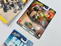 HOT RODS: Two National Hot Rod Show programmes together with a framed poster, an 'Older & Wiser Speed Shop' decorative plaque, two Hot Wheels models and Issue 13 of Hot Rodding International [Location: Sydney] - 4