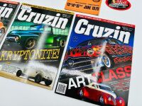 HOT RODS: A programme for the '1970 National Hot Rod, Dragster and Custom show' together with 3 issues of 'Cruzin' magazine and three Hot Wheels models [Location: Sydney] - 4