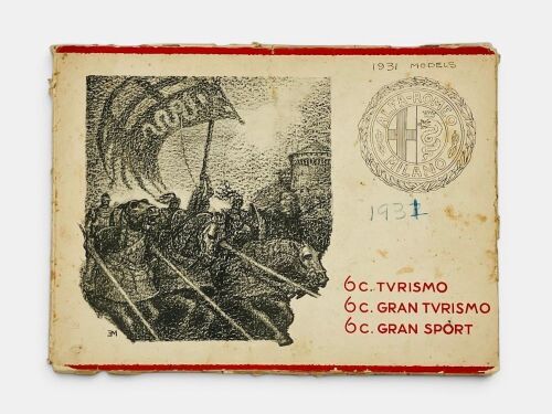 199 · ALFA ROMEO: A Sales Folder for the 1931 Tipo 6C Turismo, Gran Turismo and Gran Sport models, still in correct folio